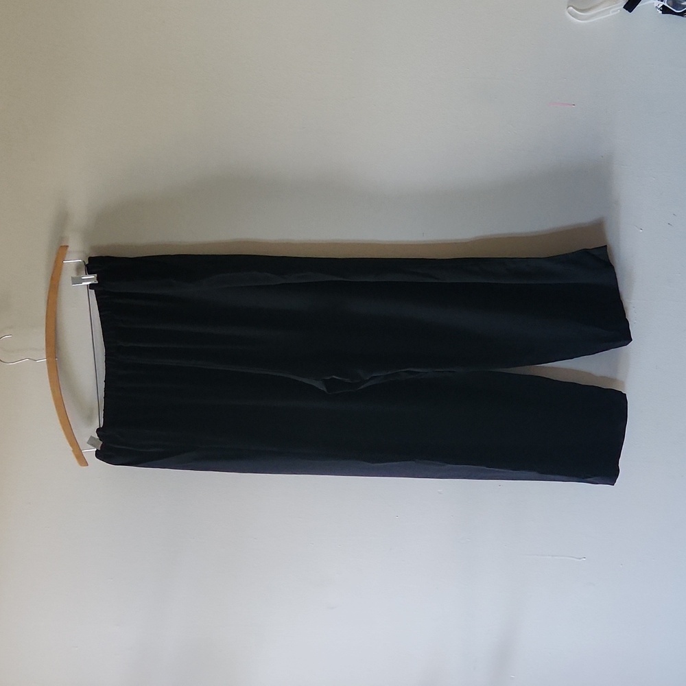 Eileen Fisher silk Georgette gauze black pants size 1X - Picture 5 of 5